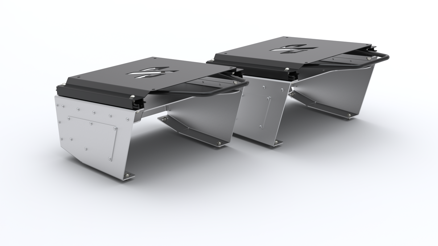 Sliding Rear Seat Base - Pair