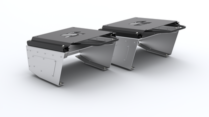 Sliding Rear Seat Base - Pair
